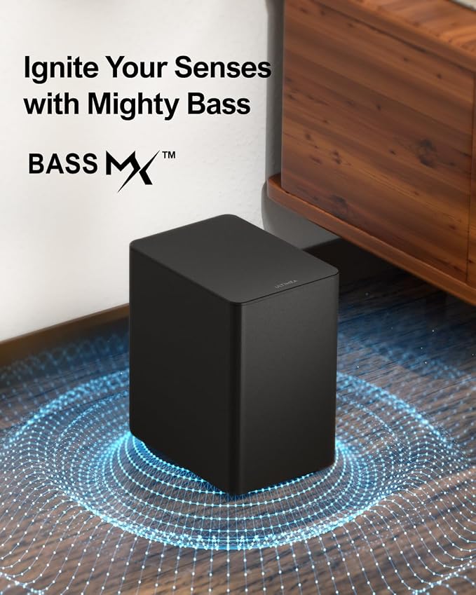Ultimea U2520 Speaker Soundbars – 410 W – Bluetooth – Black