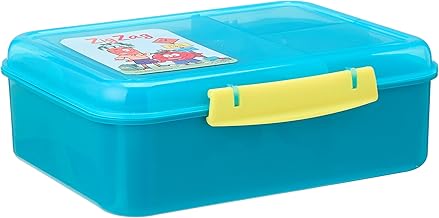 علبة حفظ طعام من زيجزاج، لون تركواز، سعة 1.65 لتر