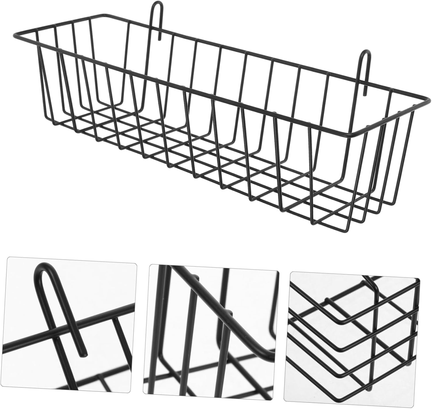 Iron Hanging Basket Over Door Hanging Basket Cabinet Door Organizer Wire Storage Organizer Wall s Pantry Kitchen Seasoning Nail