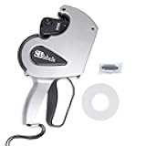 SBLabeler Date Gun/One Line Date Gun and Labels/Pre-Loaded Roll of White Labels and Instruction Sheet