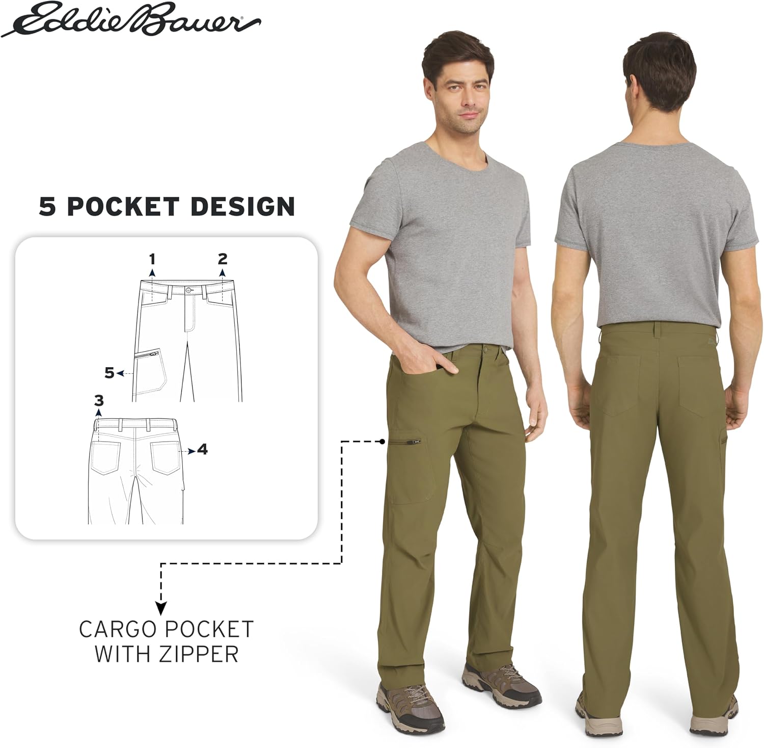 Eddie Bauer Men's Rainier Pants image 5