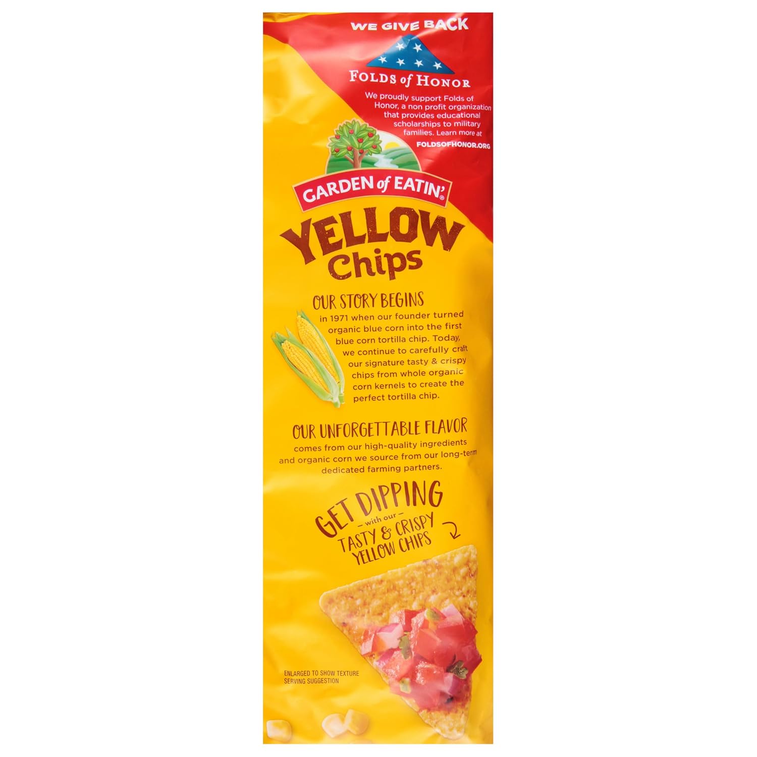 Garden of Eatin' Corn Tortilla Chips, Yellow Chips, 1 lb bag image 5
