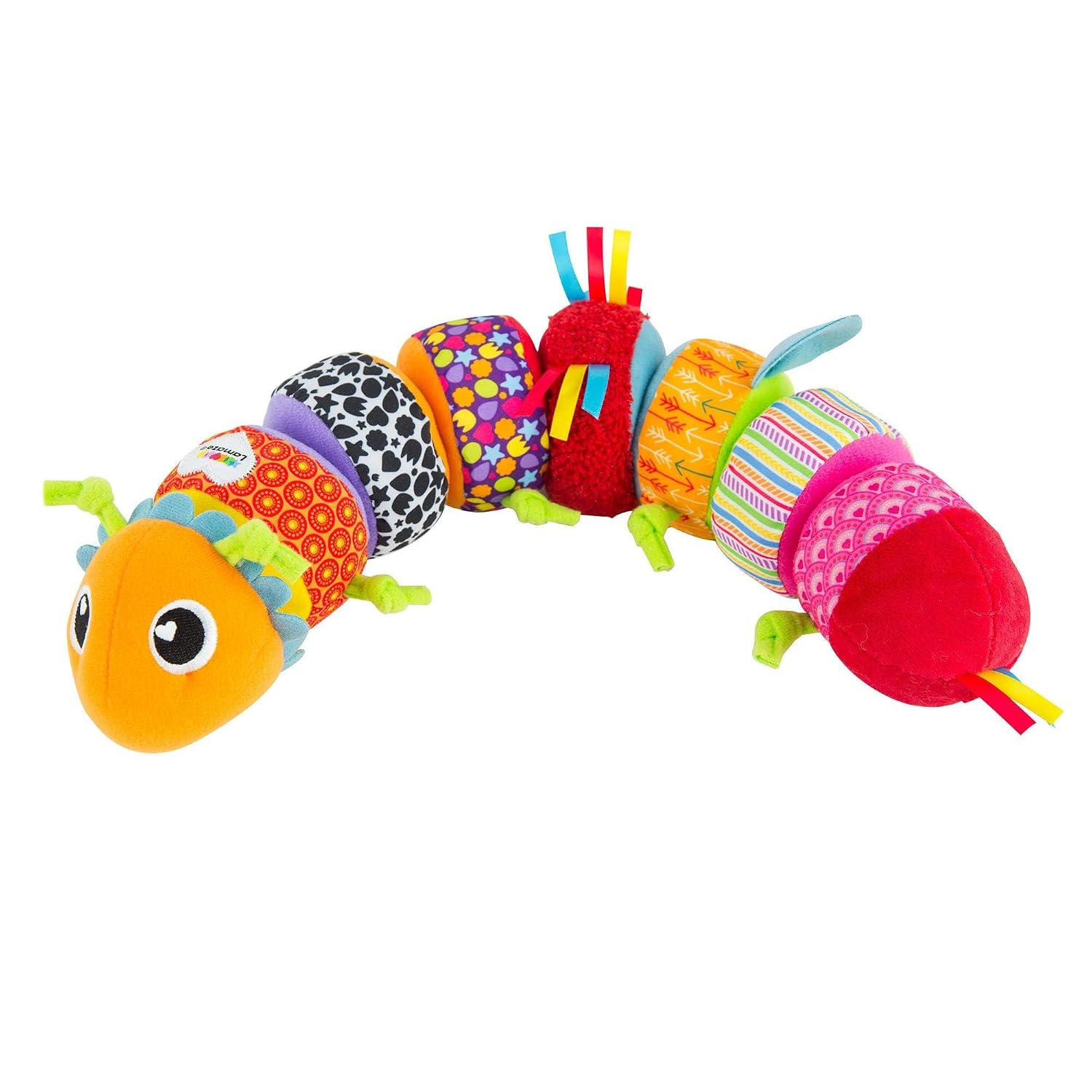 Lamaze Mix & Match Plush Toy Caterpillar Baby Toy Puzzle For Sensory Play