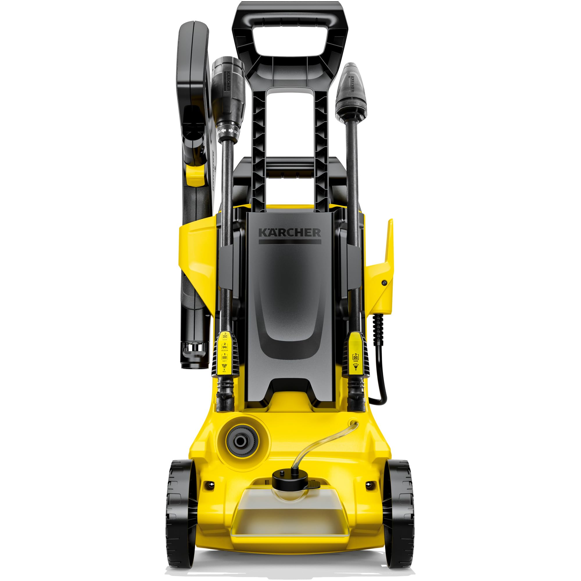 Kärcher Hidrolimpiadora K 3 Power Control, presión: 120 Bar, caudal: 380 l/h, Rendimiento: 25 m²/h, Filtro de Agua, Peso: 4,4 kg, Pistola y Manguera de Alta presión, Lanza, Boquilla Turbo