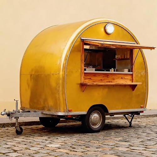 Fully Equipped Food Truck Trailer for Sale, Commercial Concession Catering Unit with Custom Mobile Kitchen, Street Food Vending Truck for Hamburger Pizza Hot Dog Business