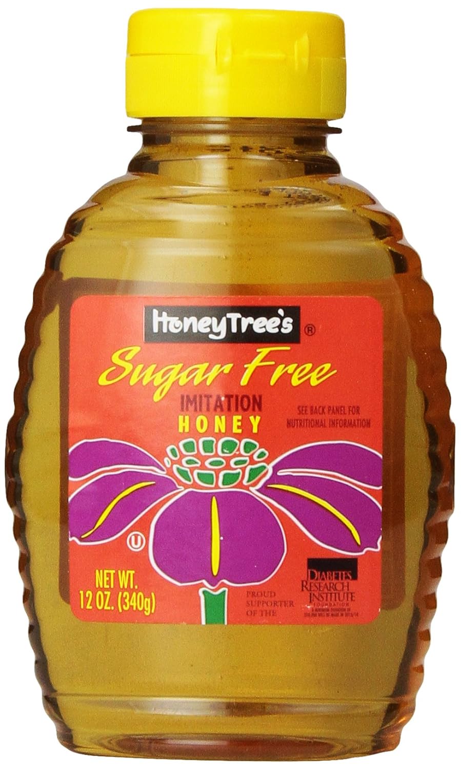 Honeytree Honey, Sugar Free Imitation, 12Ounce (Pack of 3