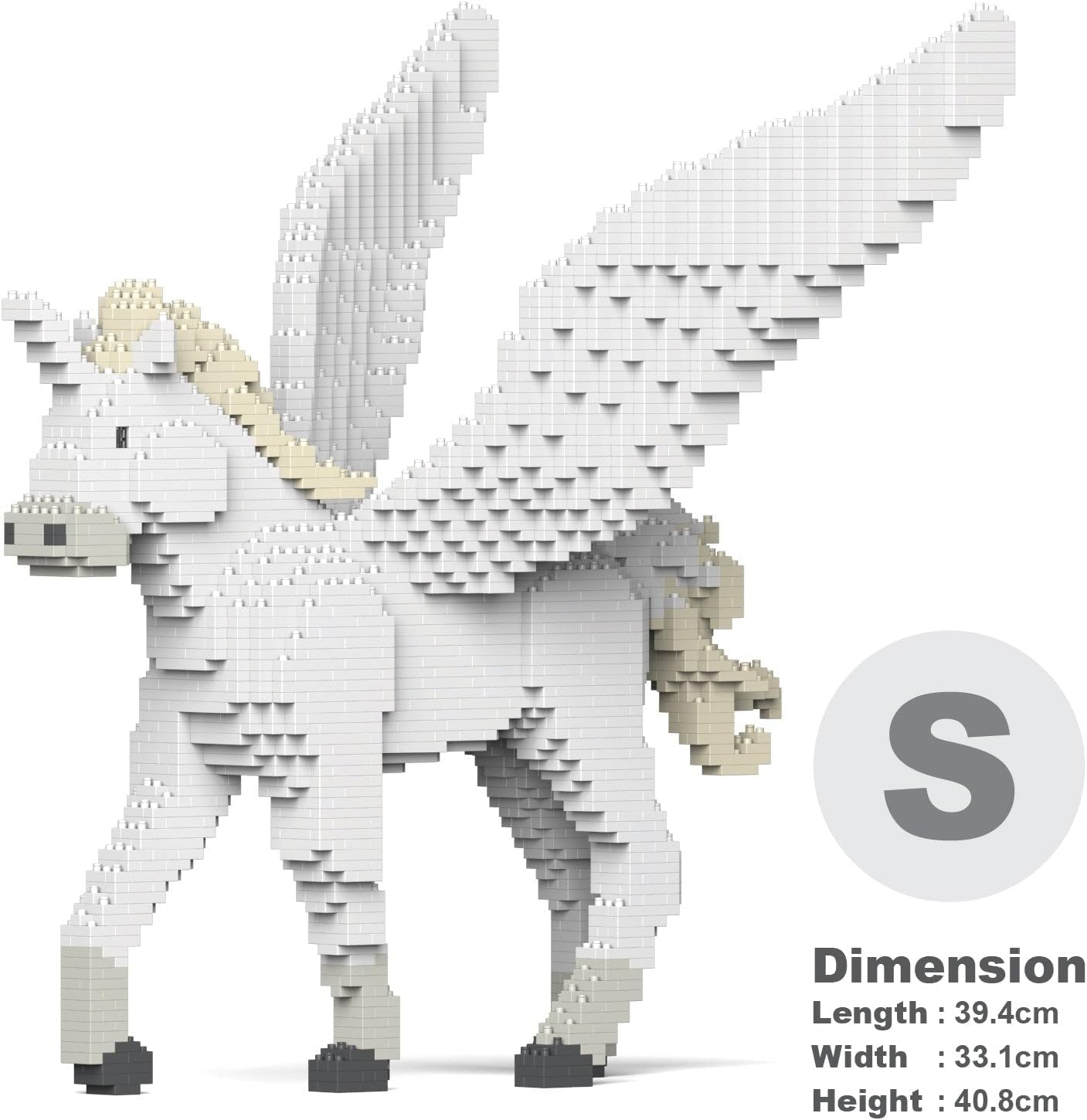 JEKCA Unicorn 02S | Unicorn Plastic Building Blocks | Age 14+