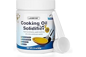 Solidify Cooking Oil: LANBEIDE Solidifier Powder for Responsible Oil Disposal