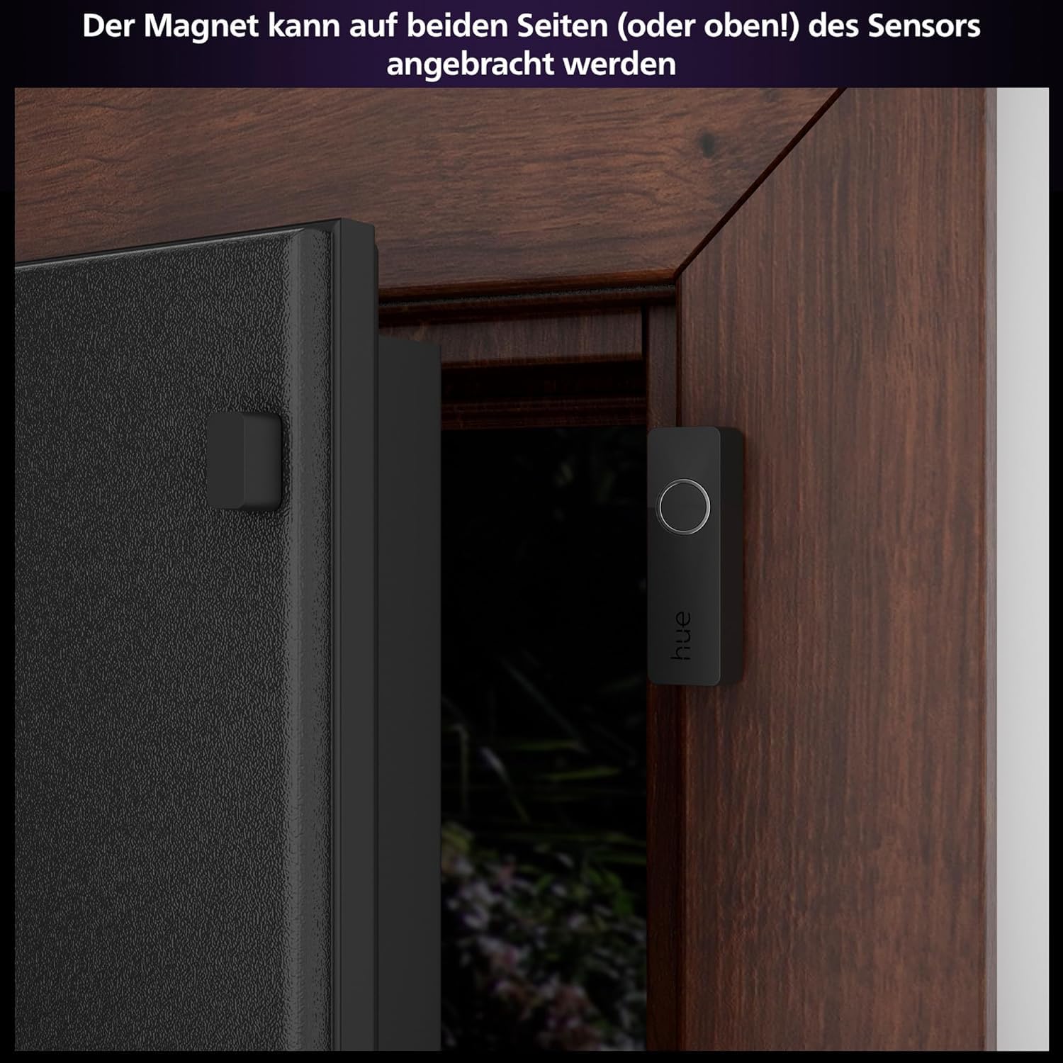 Philips Hue Secure Contact Sensor Black 2-Pack, 2 pack - Image 4