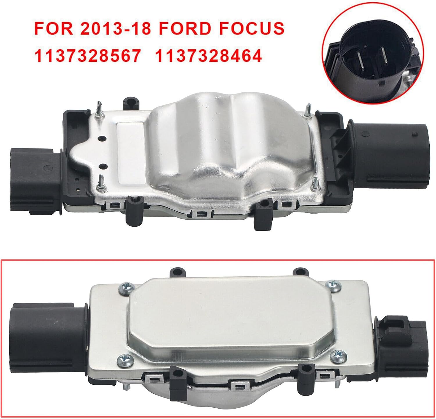 Temperature Car Radiator Cooling Fan Control ModuleRelays 1137328464 Adjustable Compatible for 1137328567 2013-2018 Cooling Resistor High Temperature Long Distance Driving Regulator Congestion