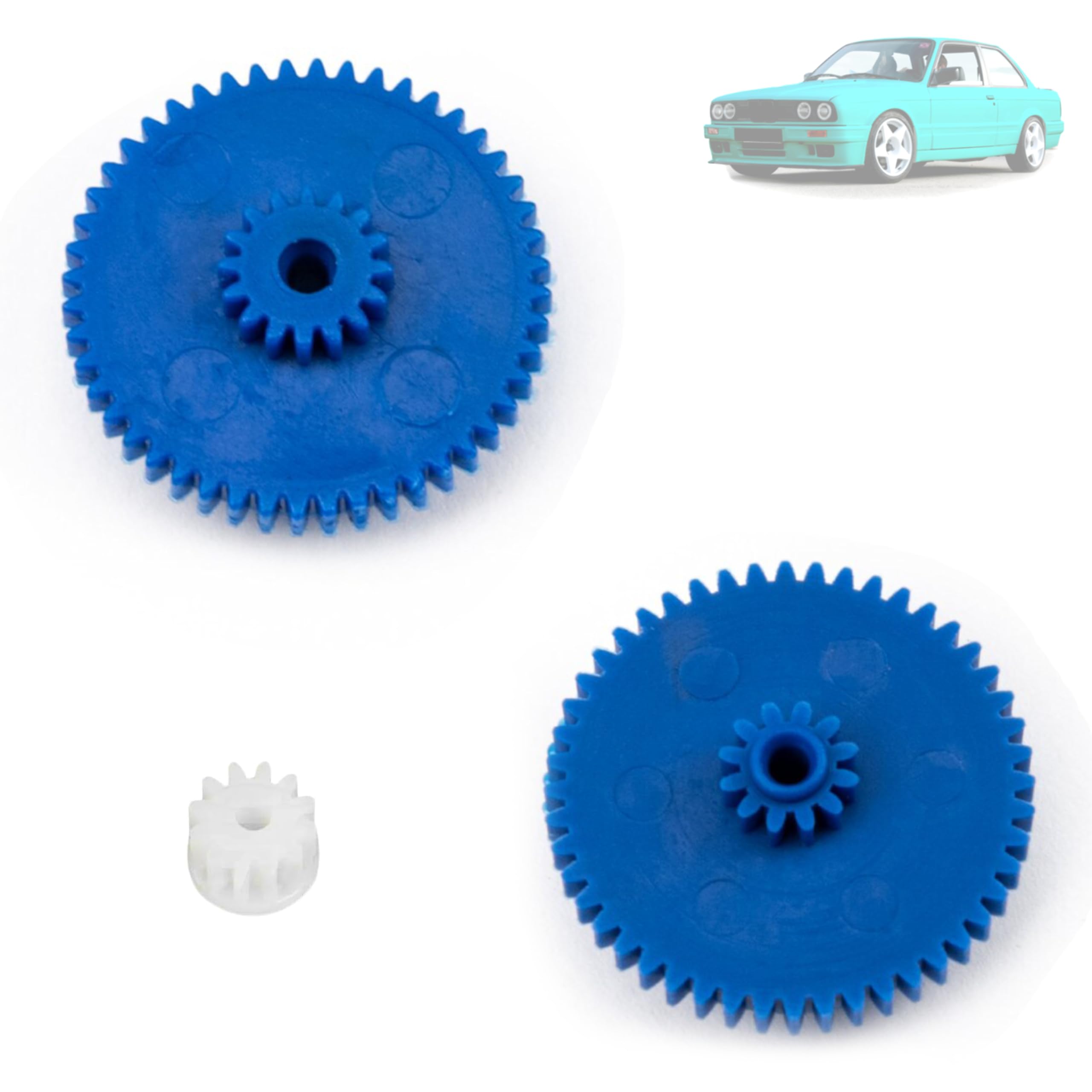 Twowinds - Engranajes Cuentakilómetros Cuadro VDO Compatible con BMW E30 316i (1982-1993) - Piñones Cuadro Instrumentos - Velocímetro
