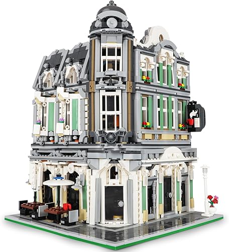 Beberlu Jazz Club Store - Juego de edificios modulares, juguetes de construcción de Jazz Café, bloques de construcción para adultos, adolescentes,