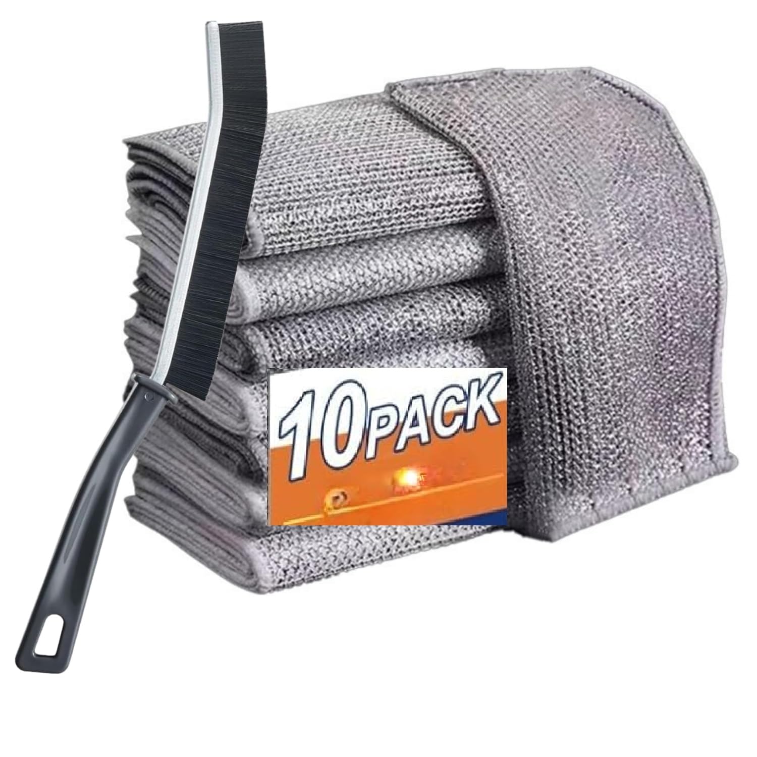 Spefez Non-Scratch Wire Dishcloth & Gaps Cleaning Brush, Multipurpose Wire Dishwashing Rags for Wet and Dry, Easy Rinsing, Reusable, Wire Cleaning Cloth for Kitchen, Sinks, Pots, Pans (3)(3 Pack) (B0D2P488MJ) Amazon Price History, Amazon Price Tracker