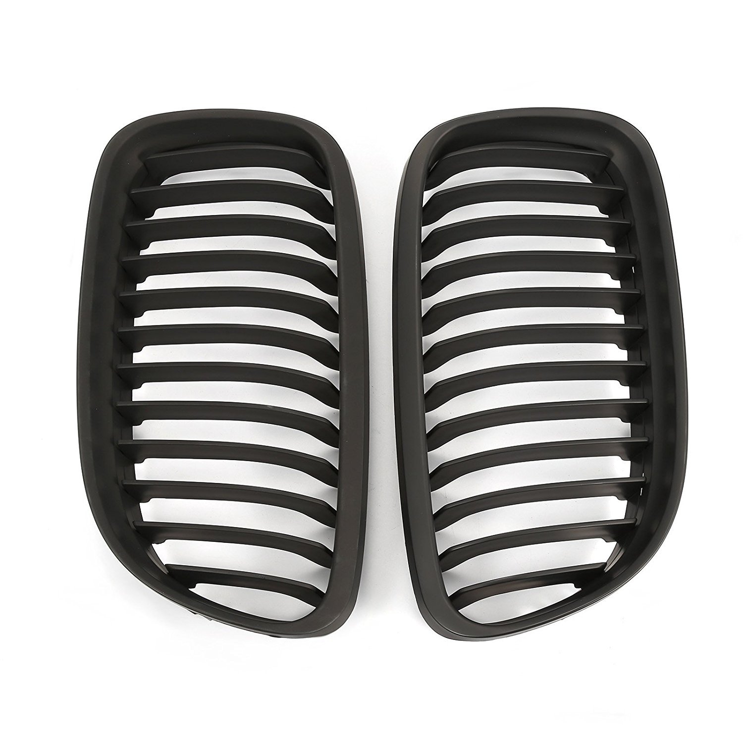 Paire de calandres avant sport noires mates pour E90 E91 LCI 325i 328i 335i 4D 2009–2011