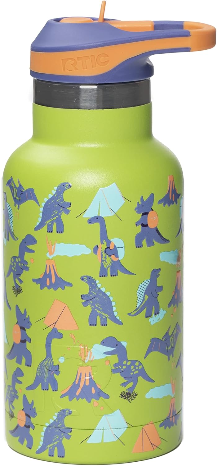 RTIC Cub Kids Insulated Water Bottle, Double Wall Vacuum