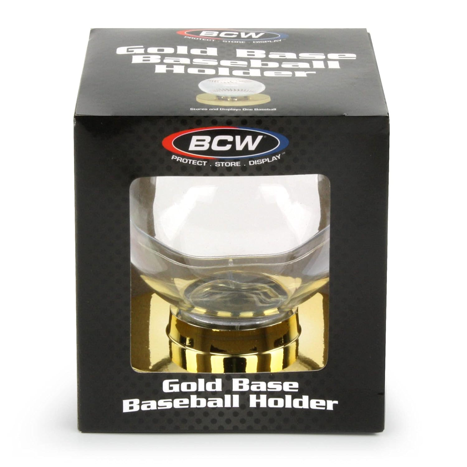 BCW 1-GOLDBH-I Gold Base Baseball Holder BCW 1-GOLDBH-I Gold Base Baseball Holder