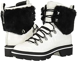 White Leather/Imitación piel