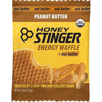 Honey Stinger Organic Waffle - 6-Pack Peanut Butter Chocolate, One Size