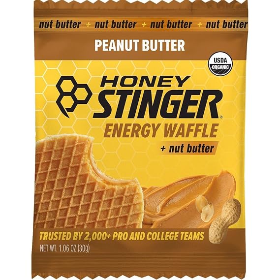 Honey Stinger Organic Waffle - 6-Pack Peanut Butter Chocolate, One Size