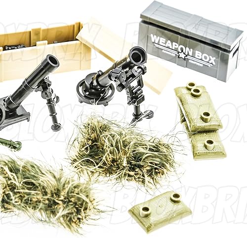 Miniatura 5 de 210 piezas de armas-ametralladoras-rifles compatibles con las principales marcas, minifiguras-complementos-base-militares-juguete-soldados-policía,