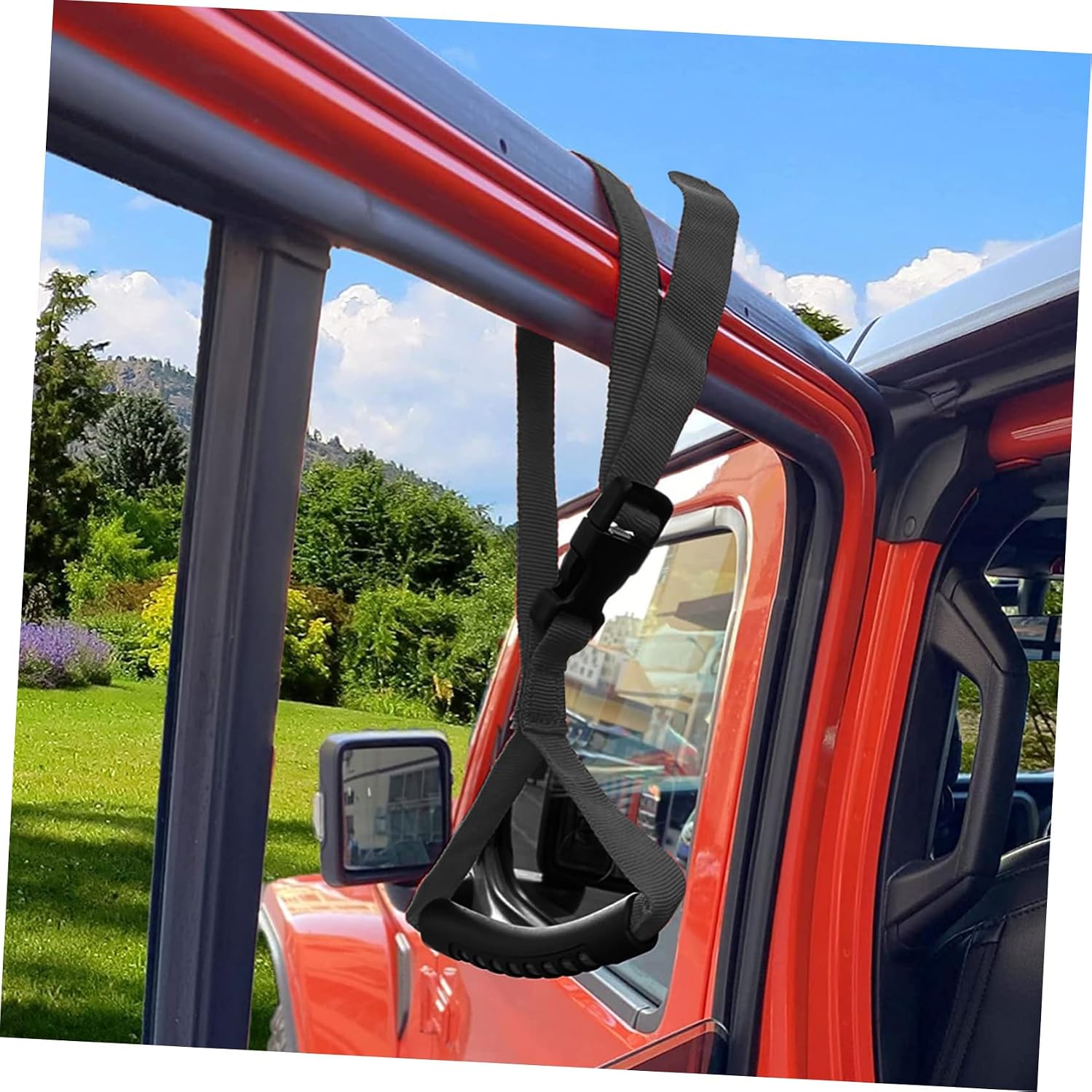 Cabilock Adjustable Vehicle Safety Support Handle for Elderly Non-Slip Car Assistance Grip for Easy Entry and Exit in Vehicles