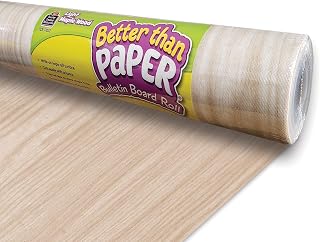 Teacher Created Resources Light Maple Wood Better Than Paper Bulletin Board Roll (TCR77032)