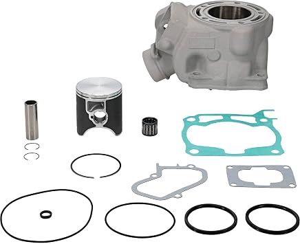 Cylinder Works CW20011K01 Standard Bore Cylinder Kit Compatible With/Replacement For Yamaha YZ 125 2005-2021, YZ 125 X 2020-2022 54 mm Cylinder Diameter, 125 cc Displacement