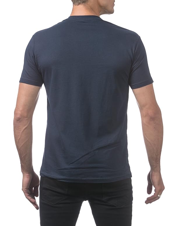 Pro Club Men's Comfort Cotton Short Sleeve T-Shirt, Navy, 2X-Large by Pro Club - Used condition - Image 2