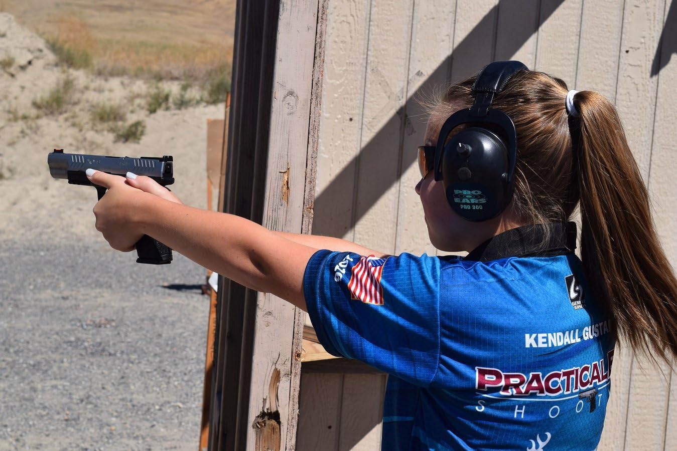 Pro Ears Pro 300, Electronic Sound Amplifier, Noise Dampener, DLSC Compression, NRR 26, Adjustable Amplification, Ear Muffs