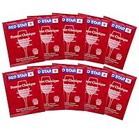 Vista 4 de Red Star Premier Classique - Levadura de vino, 0.18 oz, paquete de 10