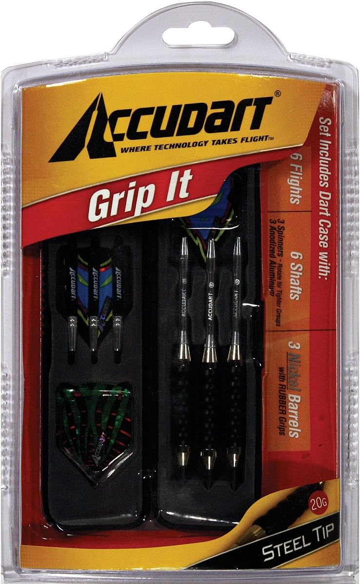 Accudart Grip-It Dart Set - Soft Tips