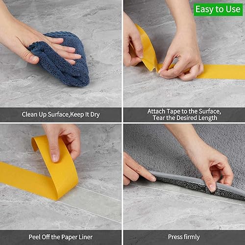 Miniatura 5 de Cinta adhesiva de doble cara resistente para pared con malla de fibra de vidrio, cinta transparente resistente súper adhesiva, cinta de montaje