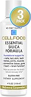 Vista 9 de Cellfood Fórmula antienvejecimiento de sílice esencial, 4 onzas líquidas, paquete de 2, soporta huesos, articulaciones, cabello, piel, uñas, dientes