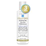 Cellfood Essential Silica Anti-Aging Formula - 4 fl oz, 3 Pack - Supports Healthy Bones, Joints, Hair, Skin, Nails, Teeth & Gums - Easy to Absorb - Gluten & Thiaminase Free, Non-GMO - 120-Day Supply