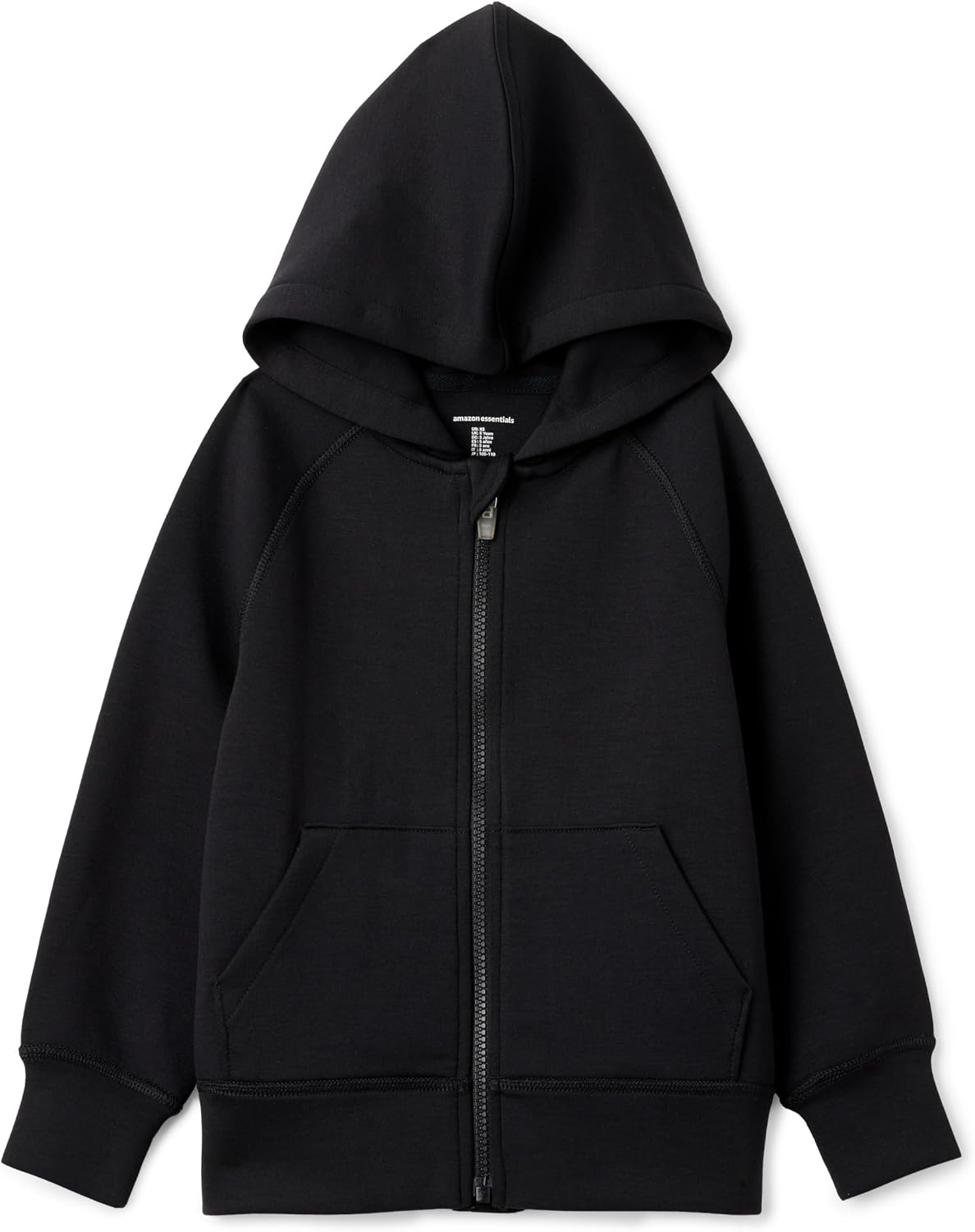 Amazon Essentials Boys' Active Sweat Relaxed-Fit Full Zip Hoodie