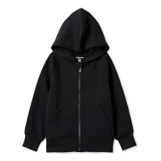 Amazon Essentials Sudadera deportiva con capucha y cremallera completa para niño