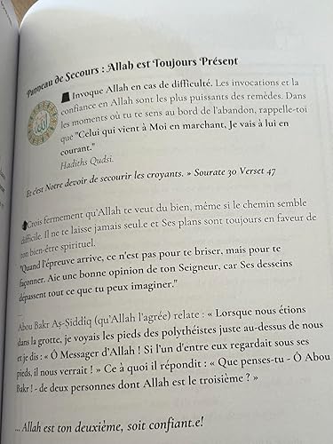 Un livre inspirant et apaisant !