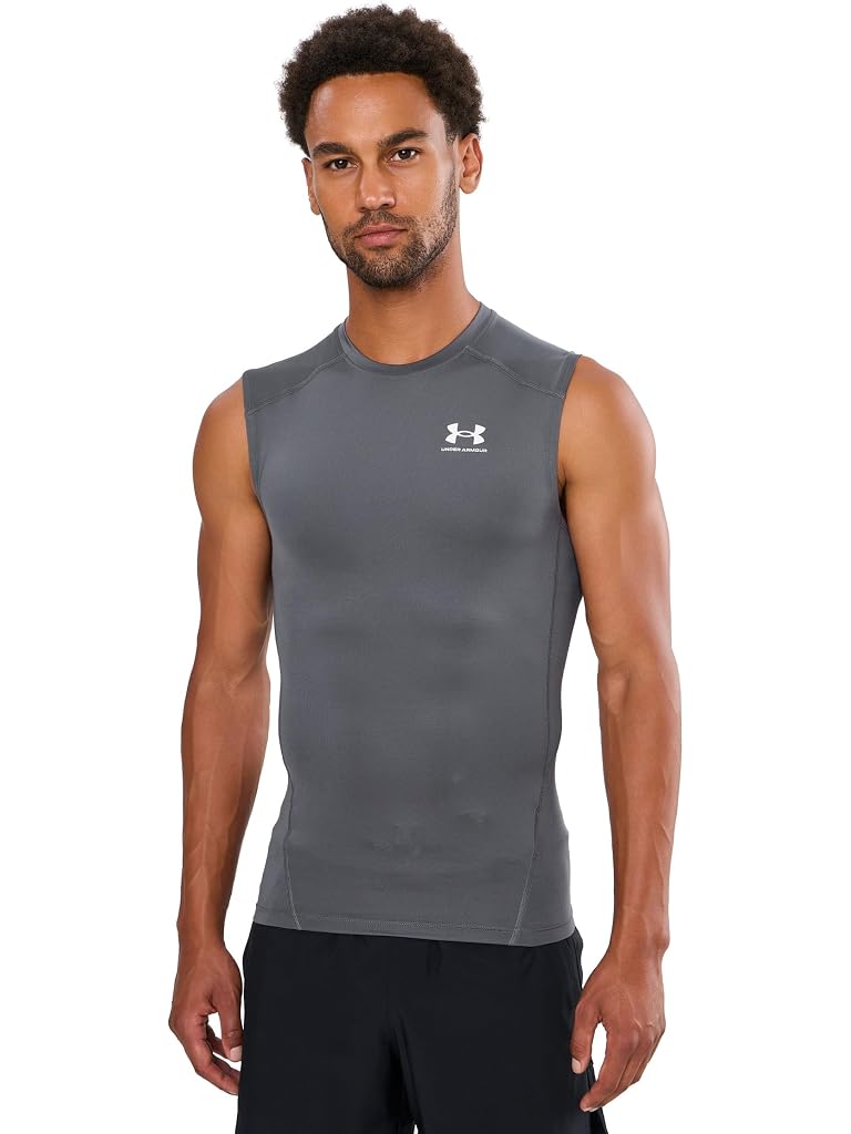 Blue Under Armour Heatgear Armour Compression Sleeveless