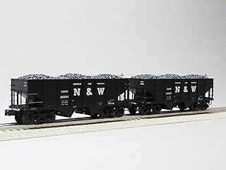 Lionel Norfolk & Western 2 Bay Hopper 2 Pack #123041 & #123267 O Gauge