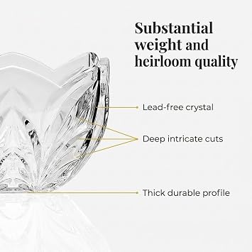 Godinger Square Bowl - Shannon Crystal
