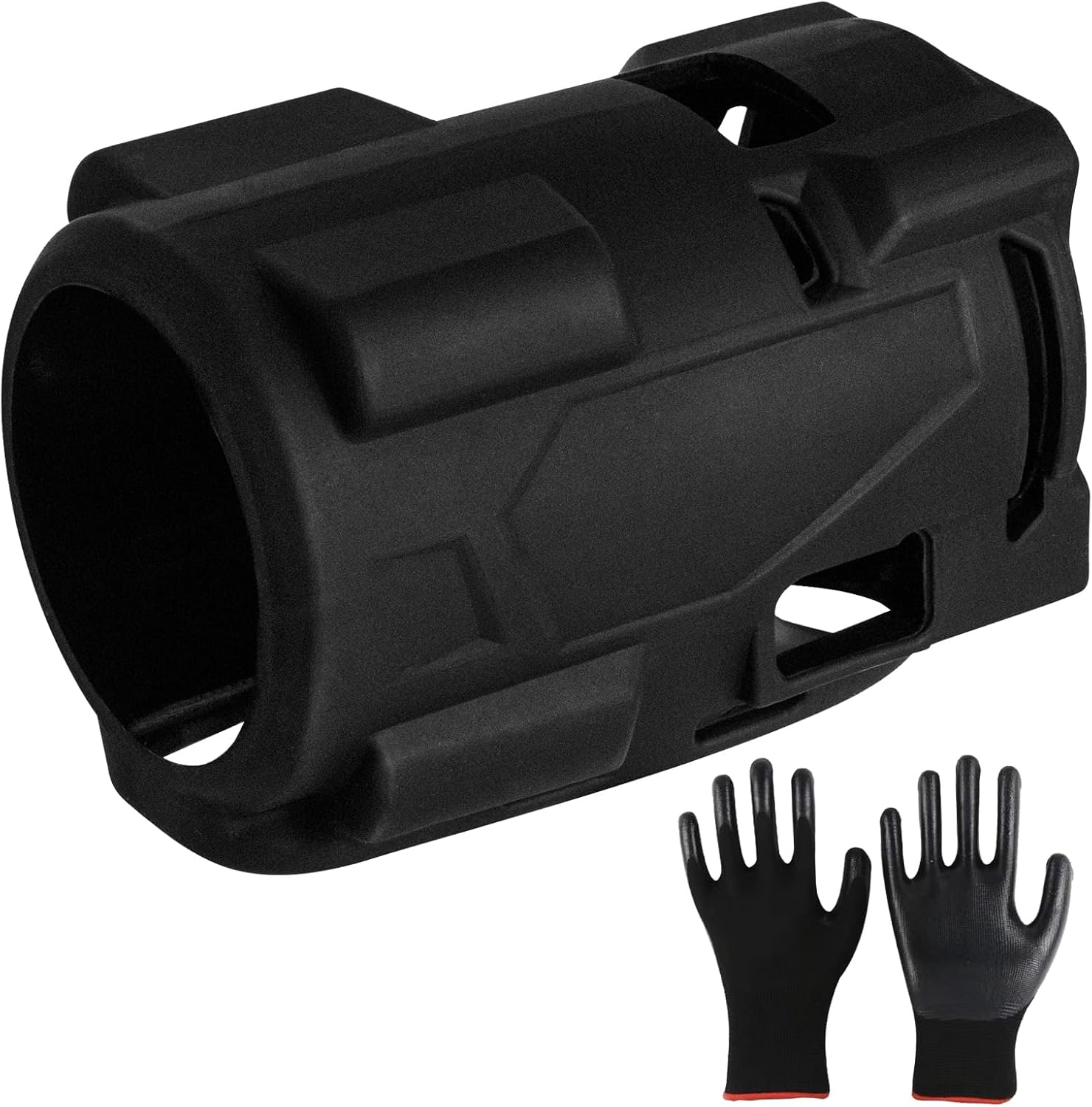 49-16-2563 Impact Driver Protective Rubber Boot with Non-Slip Gloves Fit for Milwaukee M12 Fuel 1/2 and 3/8 Stubby Impact Wrenches （2562-20 2563-20 2563P-20）