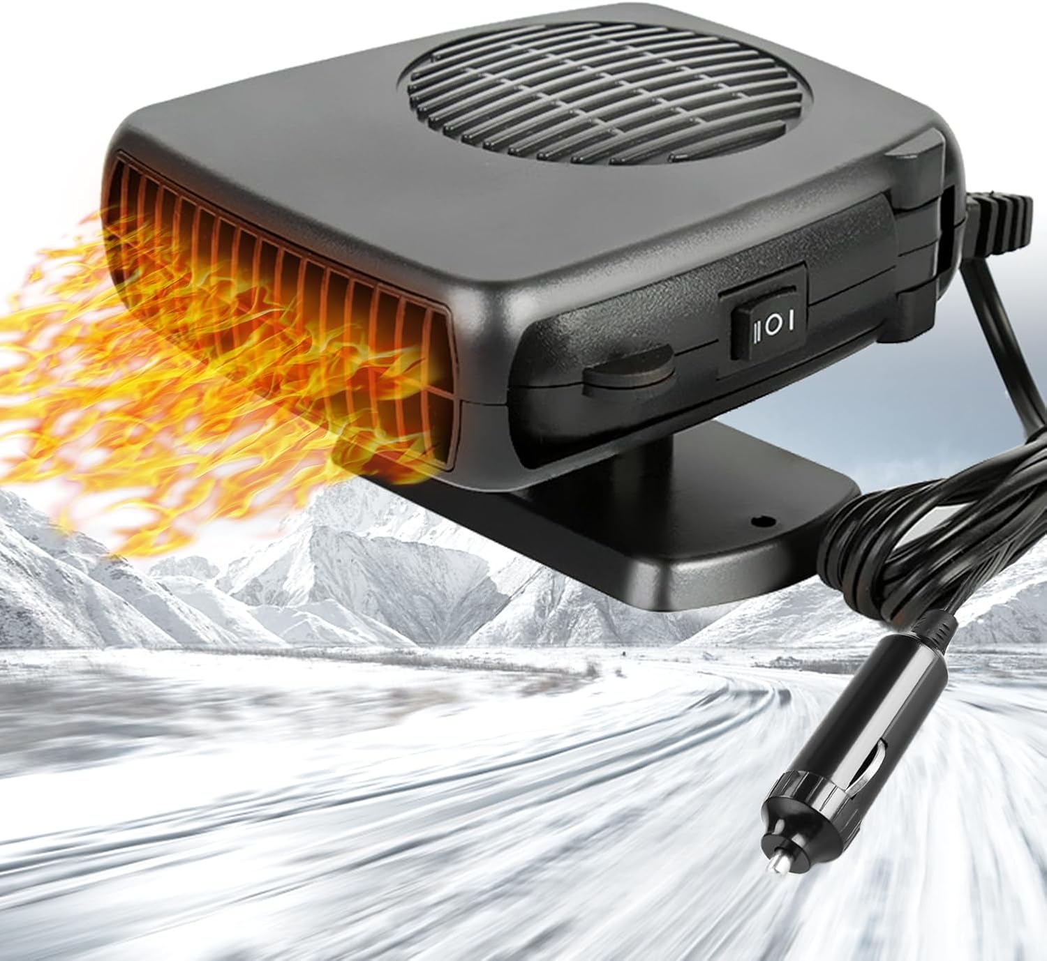 Showvigor Car Heater, Portable 12v 150 W Car Heater and Defroster, Car