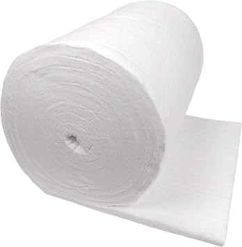 Lynn Manufacturing 1" Thick, CeraBlanket Insulation, Morgan Thermal Ceramics, 2400F Rated, 4 Lb. Density, 24" Wide, 25 Ft. Long, 4CB12