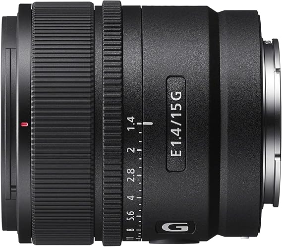 Sony E 15mm F1.4 G APS-C Large Aperture Wide Angle G Lens (SEL15F14G)