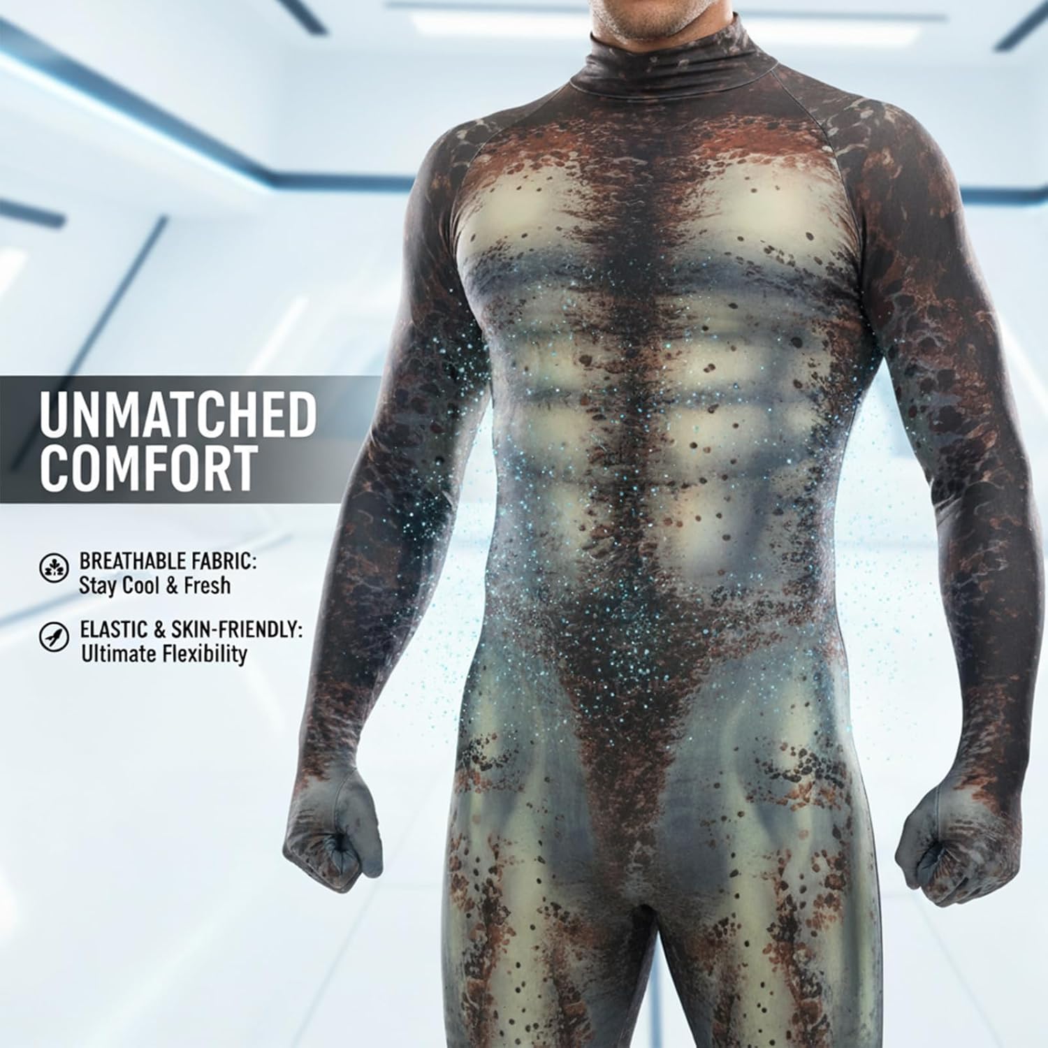Mens Boys Spandex predator costume， zentai bodysuit for Adults kids Halloween Cosplay Jumpsuits