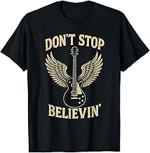 Don’t Stop Believing 80s 90s Classic Rock Graphic T-Shirt