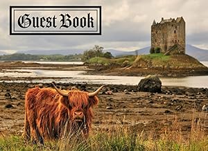 Guest Book: Scottish guest book for visitors to your Holiday rental cottage, Lodge, Air BNB home