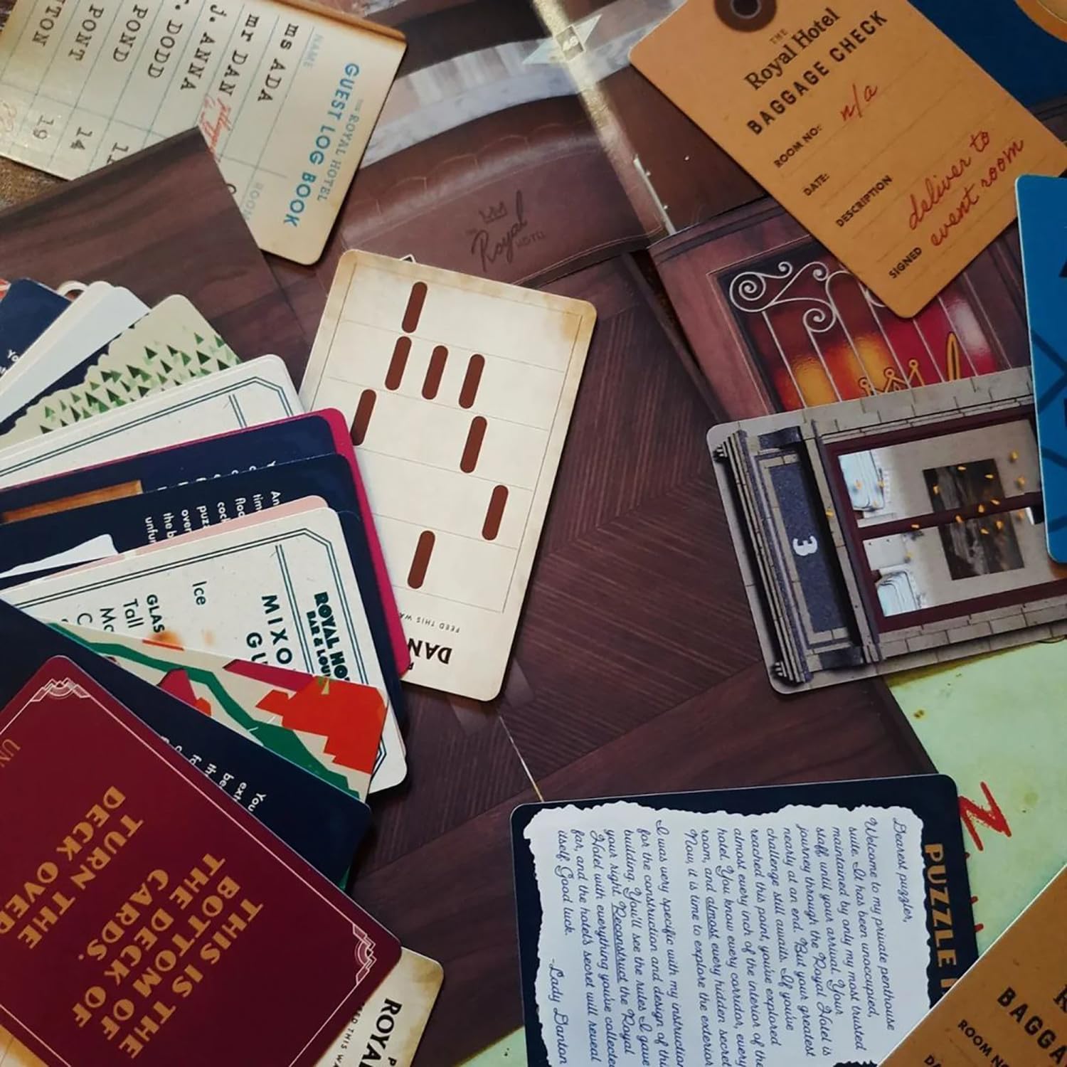 Professor Puzzle: Unclaimed: The Mystery of The Royal Hotel - A Puzzle Adventure Game, Fast-Paced Treasure-Hunt Investigation, Ages 12+, 1-4 Players