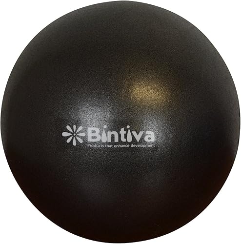Miniatura 2 de bintiva Mini pelota de pilates de 7-9 pulgadas de estabilidad utilizada para ejercicio, yoga, pilates y terapia