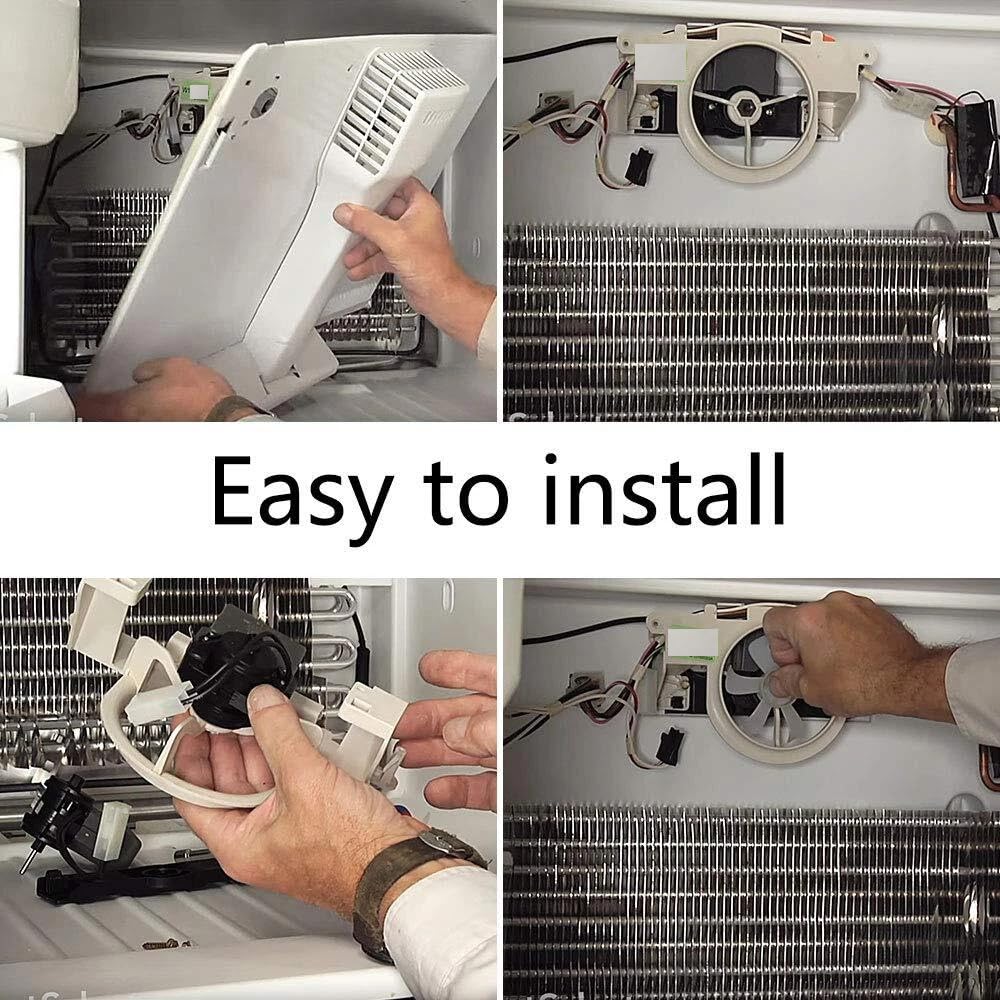 Refrigerator Freezer Evaporator Fan Motor for Kenmore 106.60932900 106.60932901 106.60933900 106.60933901 106.60934900 106.60934901 106.60939900 106.60939901 106.62152110 106.62152900 106.62153110